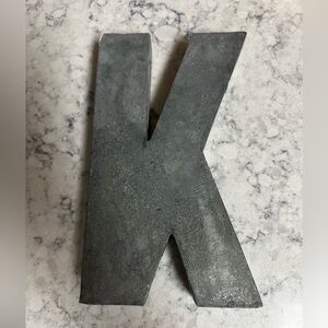 Anthropologie zink Letter K